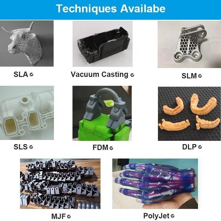맞춤형 SLA, SLS & DLP 급속 프로토타입 서비스